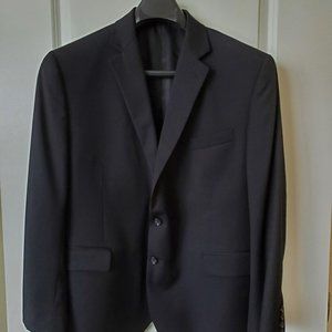 Stafford Suit Jacket/Sport Coat, Black, Size 48S